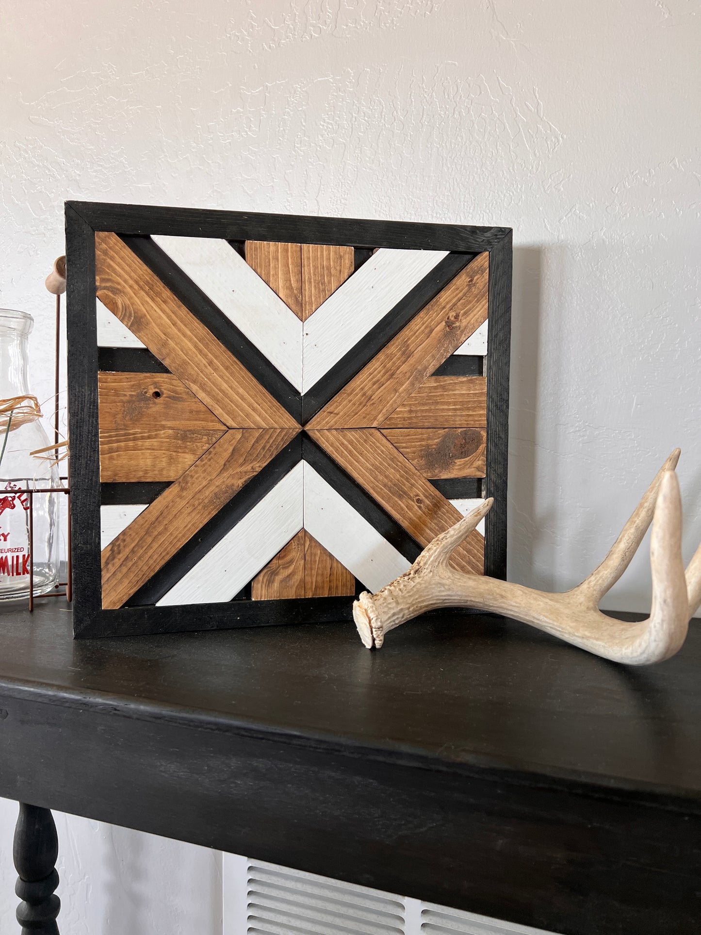 Wood mosaic
